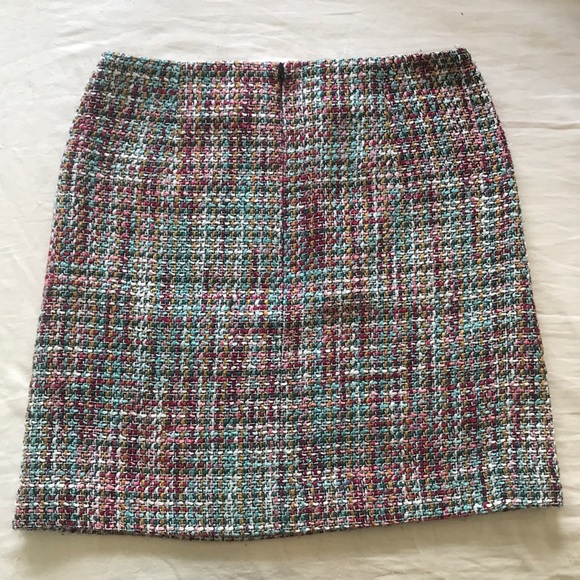 COLORFUL TEXTURED SKIRT - Picture 3 of 5